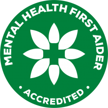 Mental Health First Aid Australia badge.